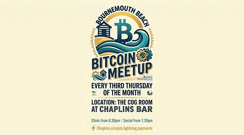 Bournemouth Beach Bitcoin Meetup