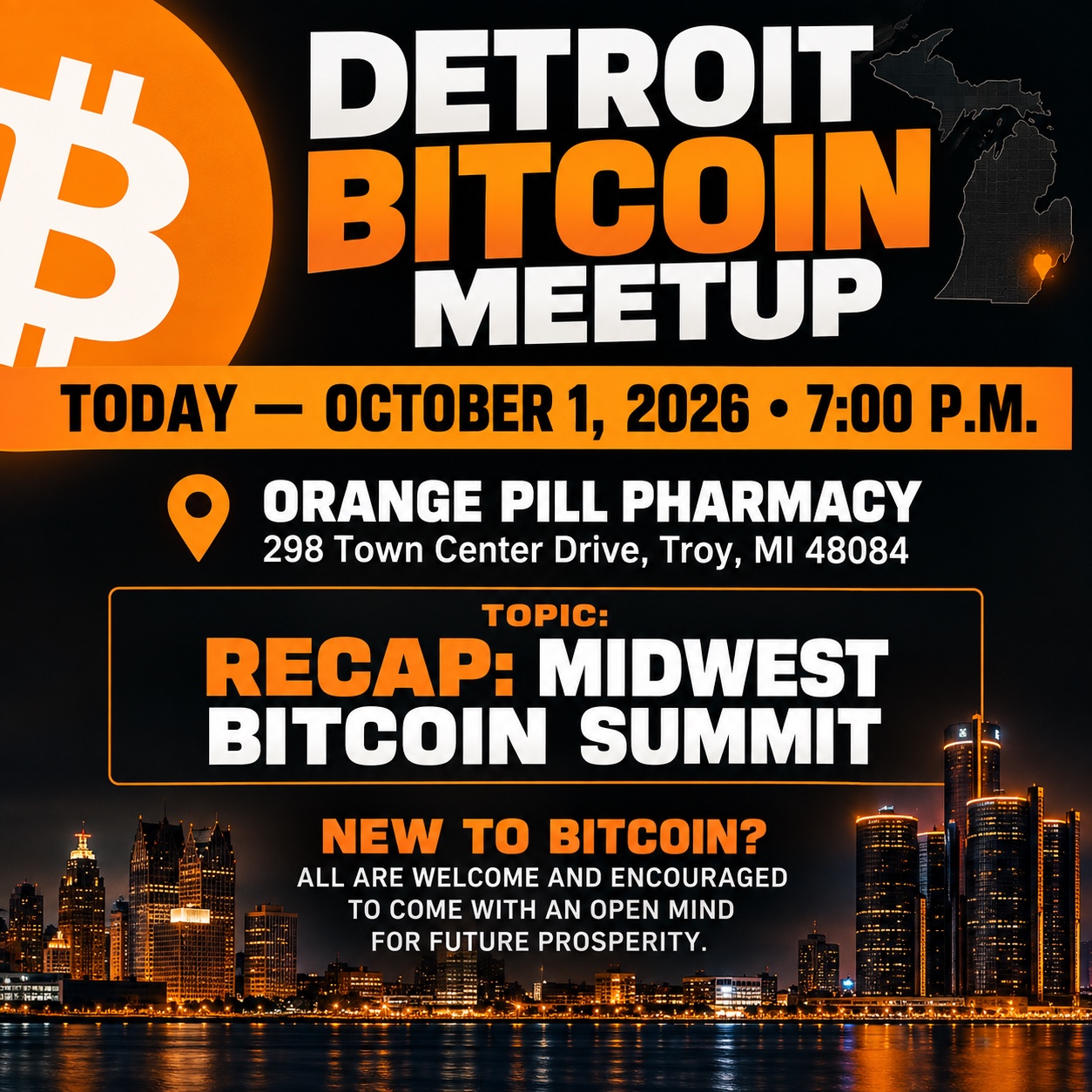 Detroit Bitcoin Meetup