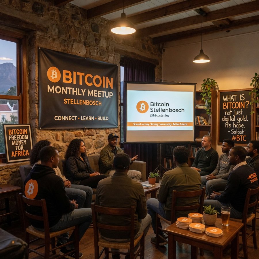 Stellenbosch Monthly Bitcoin Meet-up - July ‘26