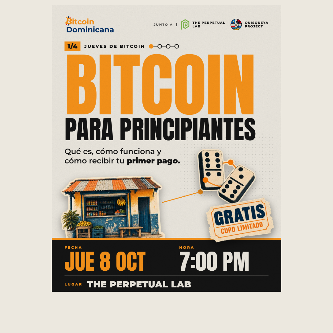 Bitcoin Thursdays 1/4: Bitcoin for Beginners · Zona Colonial