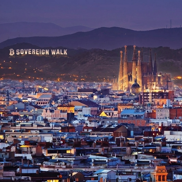 Bitcoin Walk Barcelona 