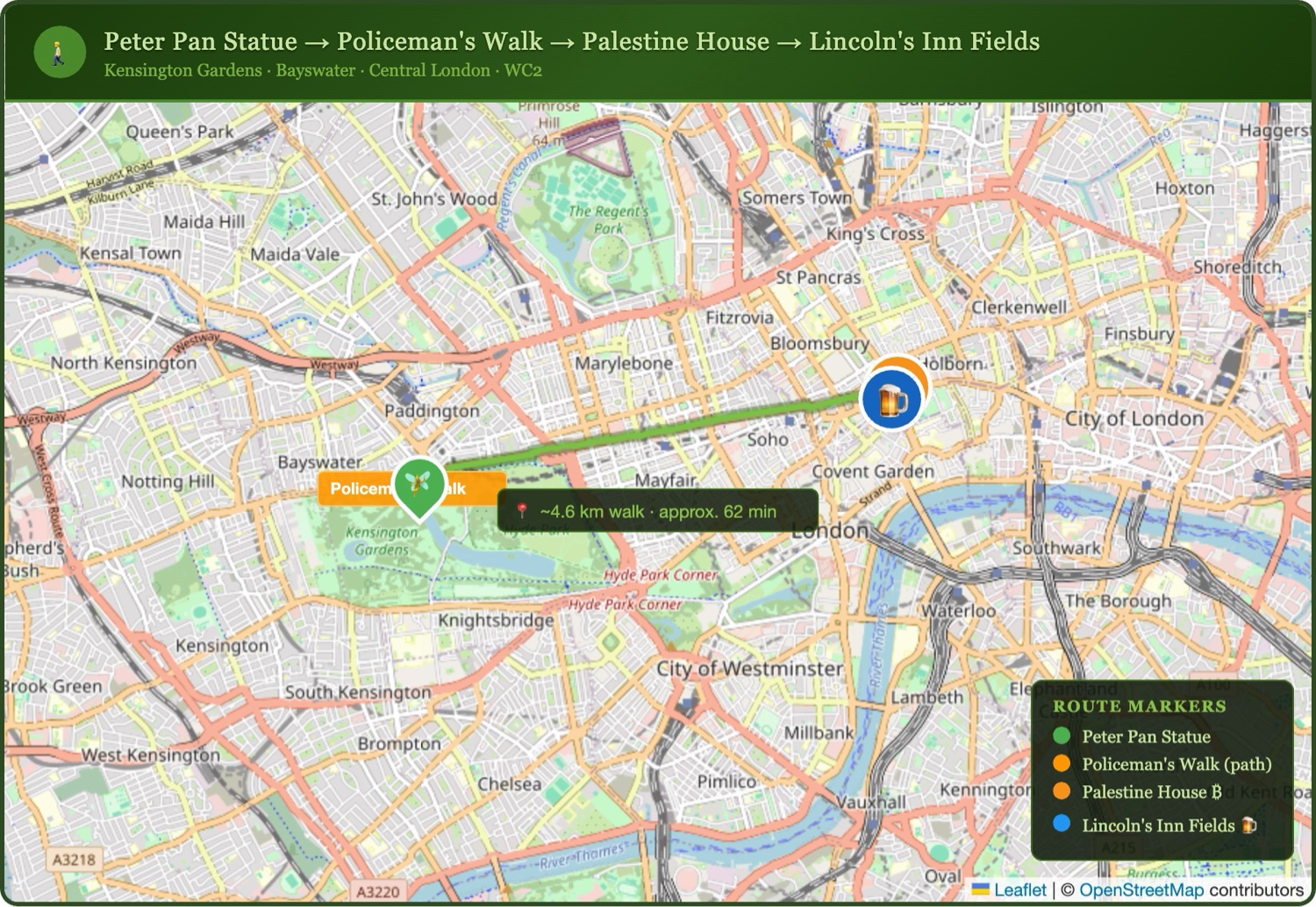 London Bitcoin Walk