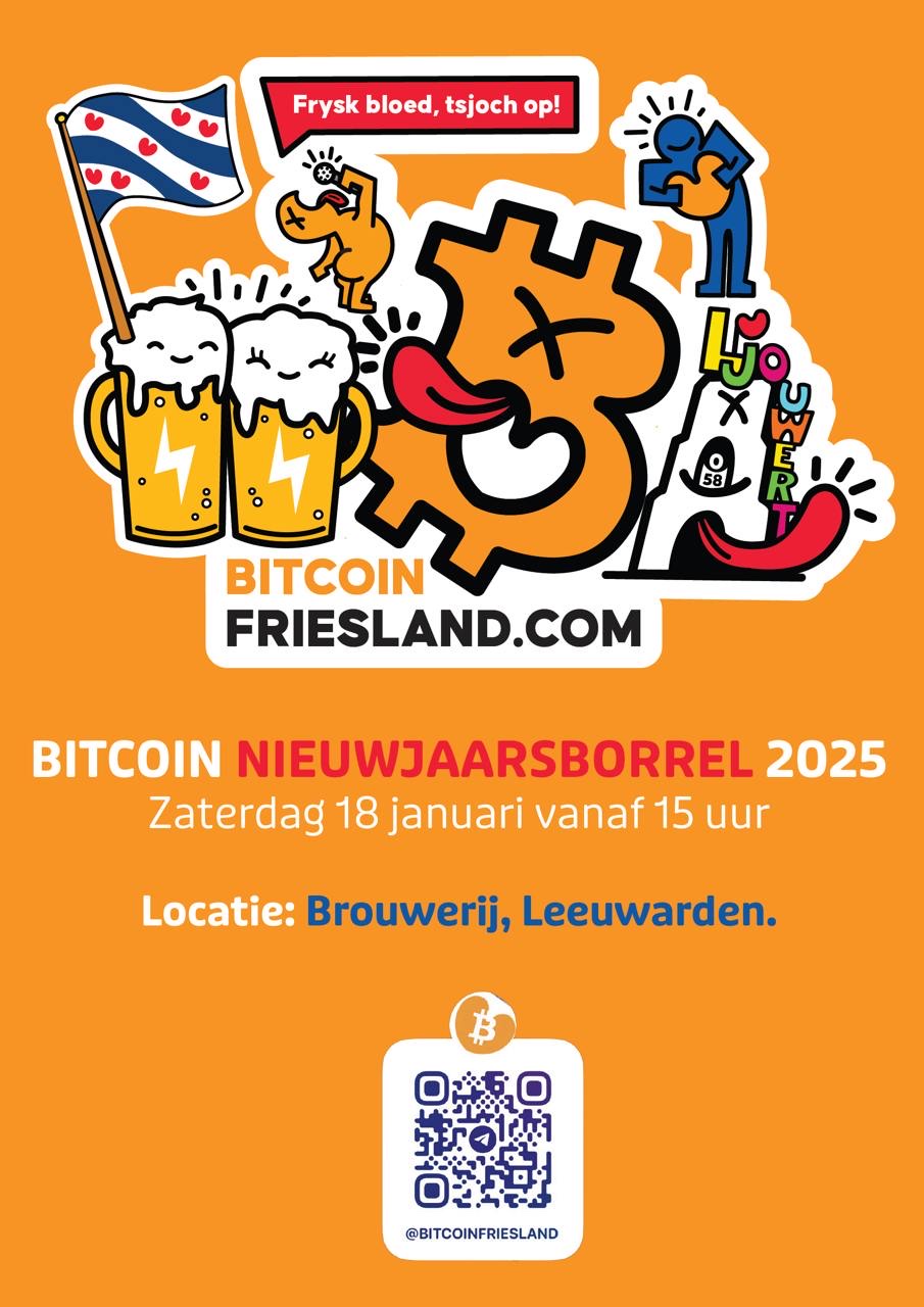 Bitcoin Friesland nieuwjaarsborrel (Leeuwarden)