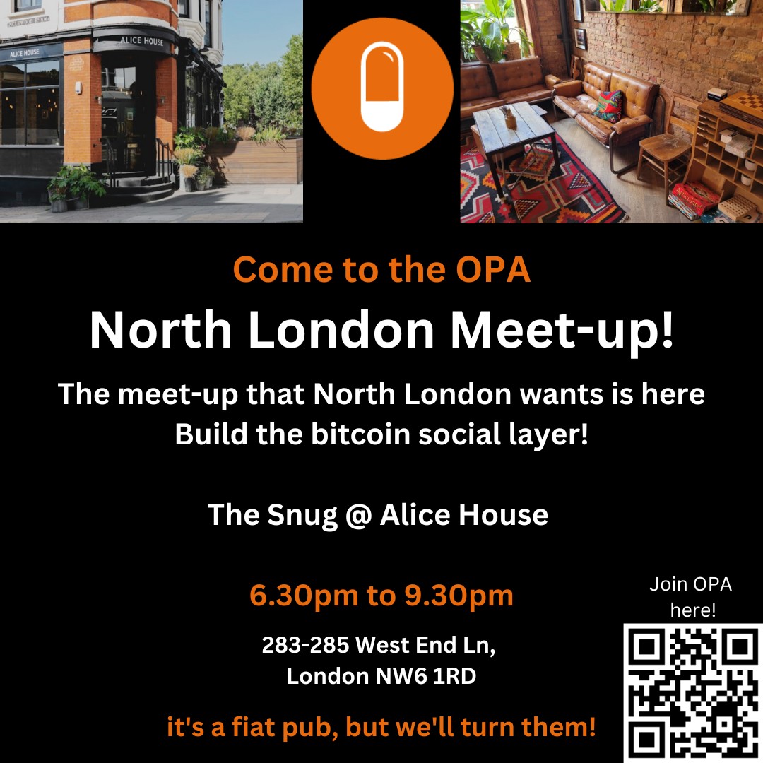 OPA North London Meetup