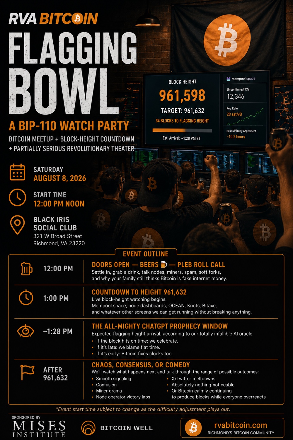 The Flagging Bowl: A BIP-110 Watch Party