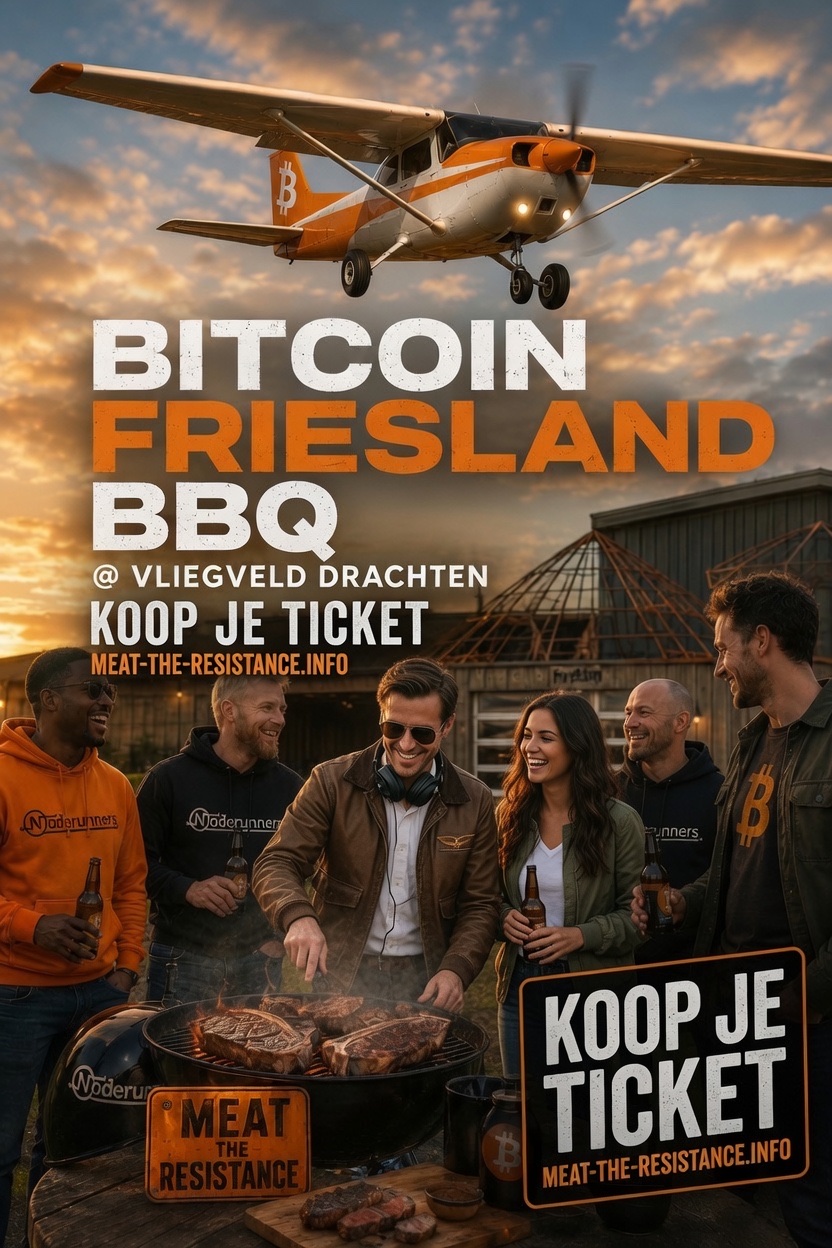 Bitcoin Friesland ₿₿Q - Vliegveld Drachten