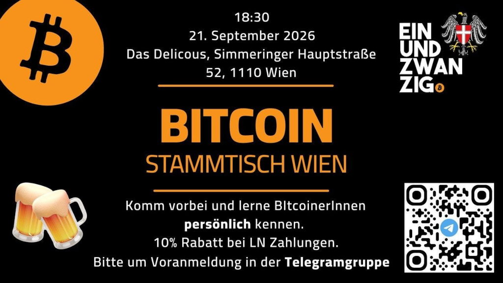 Einundzwanzig Wien Bitcoin Meetup