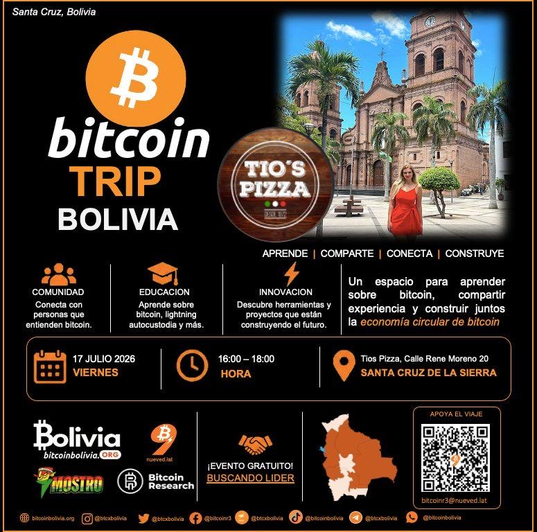 Bitcoin Trip Bolivia - Santa Cruz