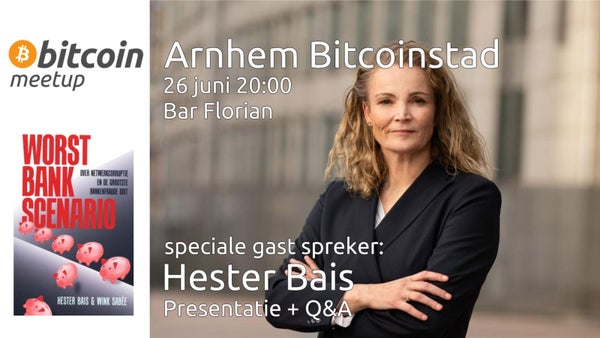 [ARNHEM] Bitcoin meetup met Hester Bais