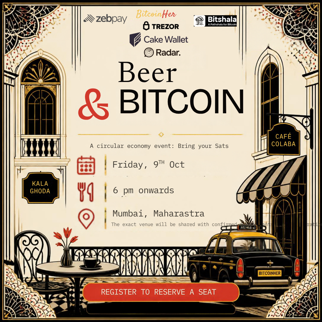 Beer & Bitcoin by BitcoinHer