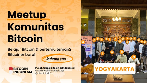 Bitcoin Indonesia Community Meetup Yogyakarta 06 September 2026
