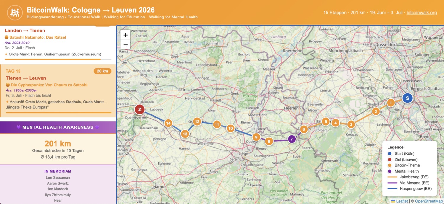 Hike from Cologne to Leuven: A 15-Day Pilgrimage Adventure