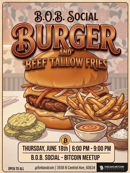 B.O.B. Burger Night @ Fork and Coin