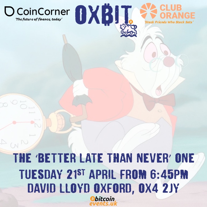 Ox₿it - The '₿etter Late Than Never' One
