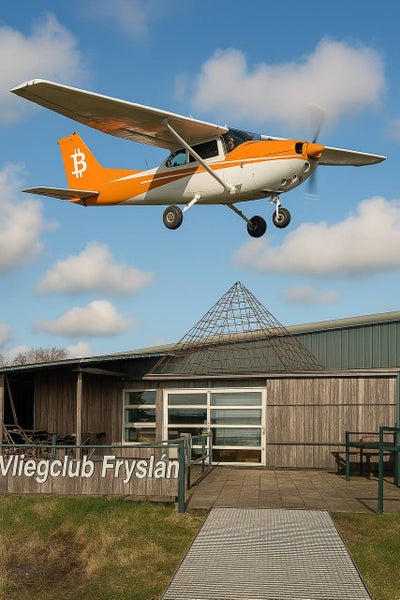 Bitcoin Friesland - Vliegveld Drachten
