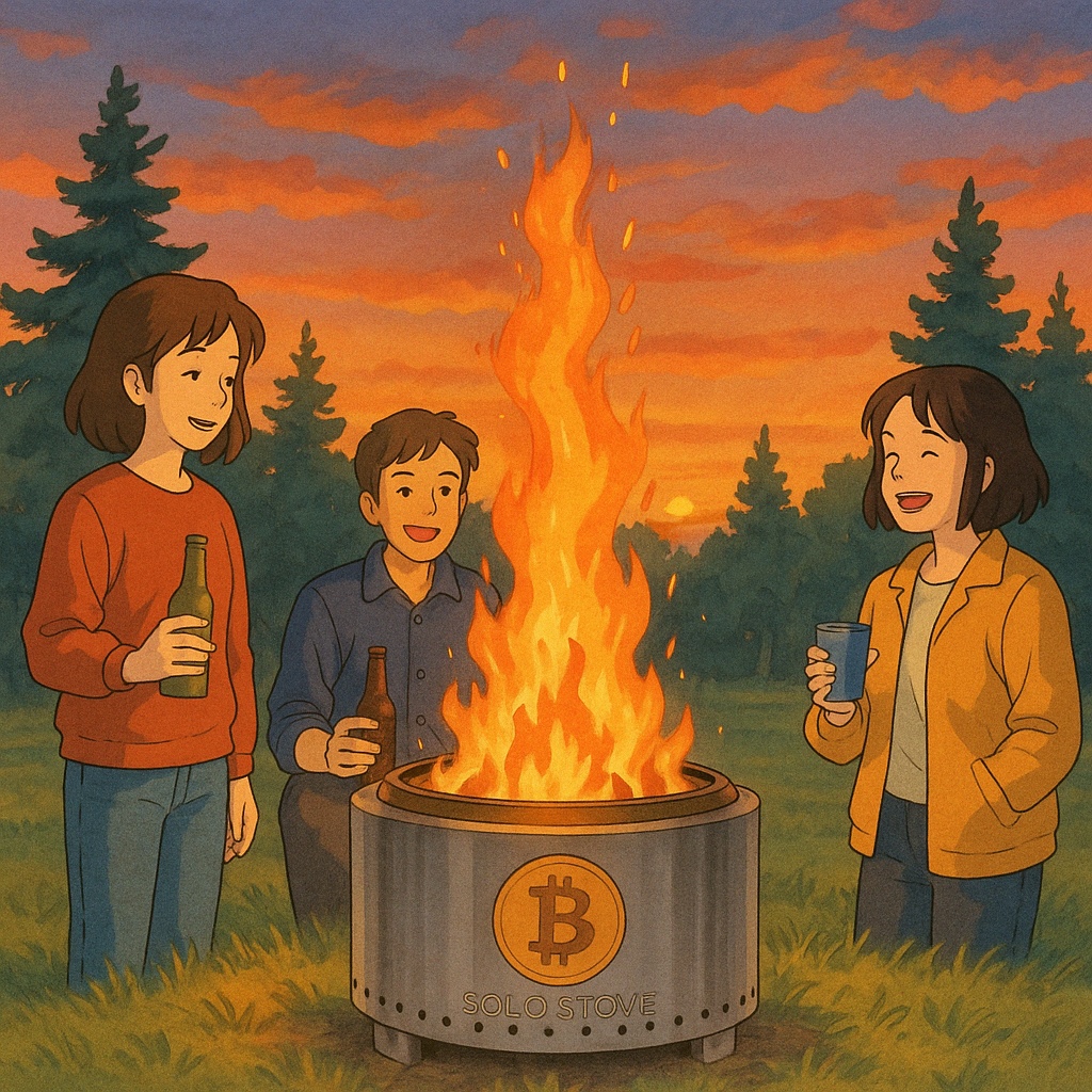bitcoin bonfire @ larry’s