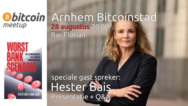 [ARNHEM] Bitcoin meetup met Hester Bais