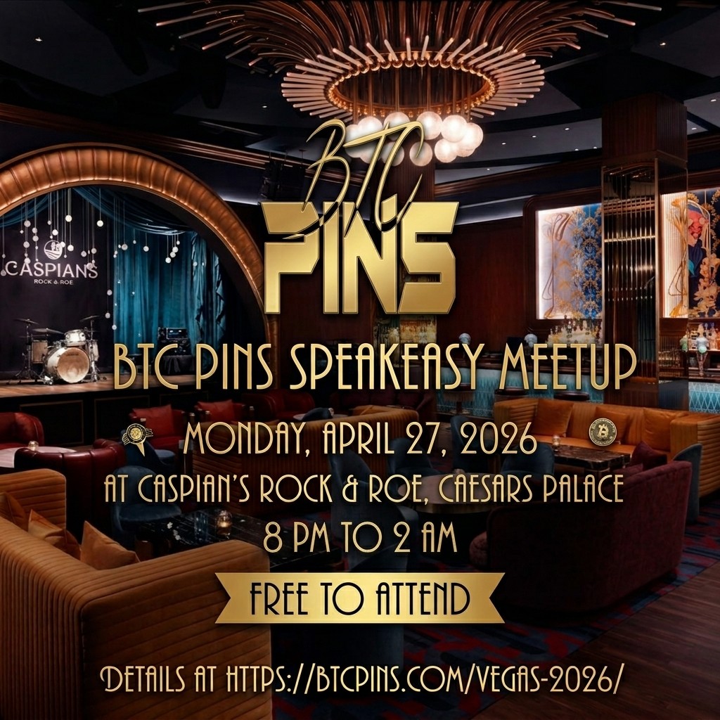 BtcPins Speakeasy Meetup