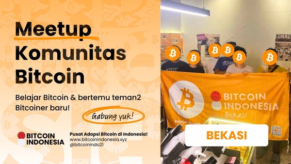 Bitcoin Indonesia Community Meetup Bekasi 12 April 2026